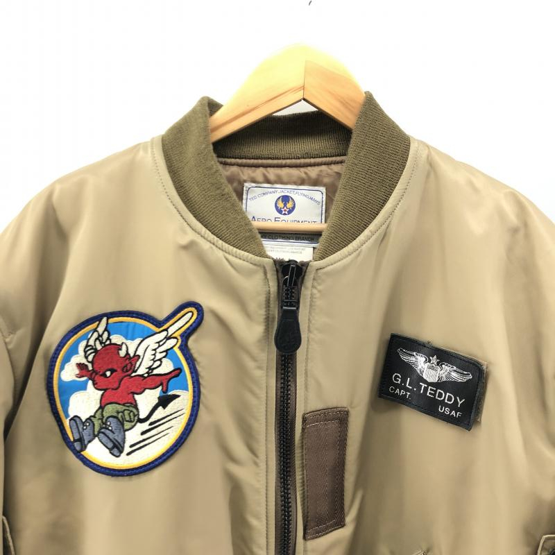 【中古】TEDCOMPANY MA-1 DEVIL'S AIR FORCE MA-1 サイズ42　テッドマン[240024436632]_画像2