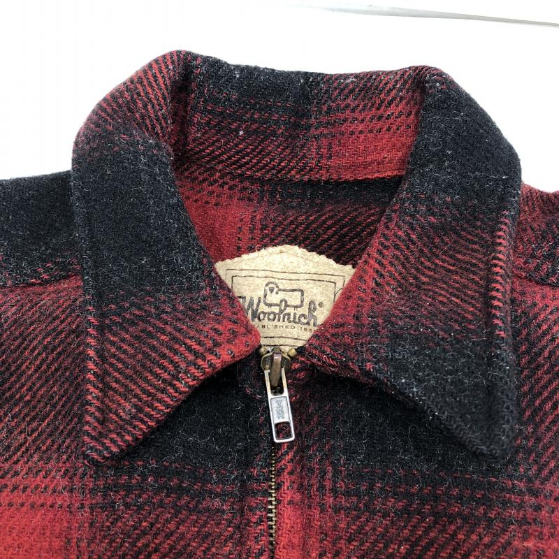 【中古】WOOLRICH 90s チェックカバーオール M 状態考慮　ウールリッチ[240024435337]_画像8