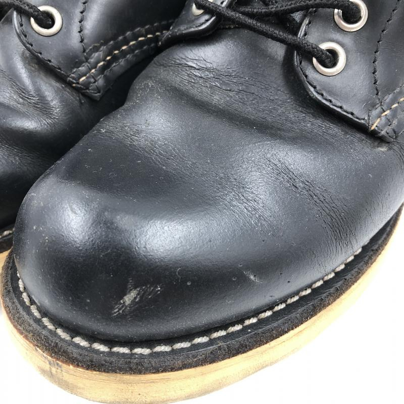 【中古】RED WING 8165 アイリッシュセッター ブラック サイズ6 1/2D △ソール減り レッドウィング[240024433271]_画像10