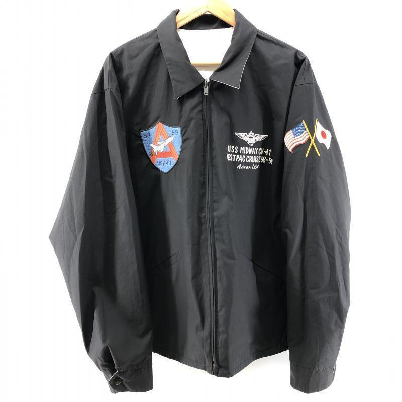 【中古】AVIREX SouvenirJacket リバーシブル 2XL　アヴィレックス[240024437575]_画像4