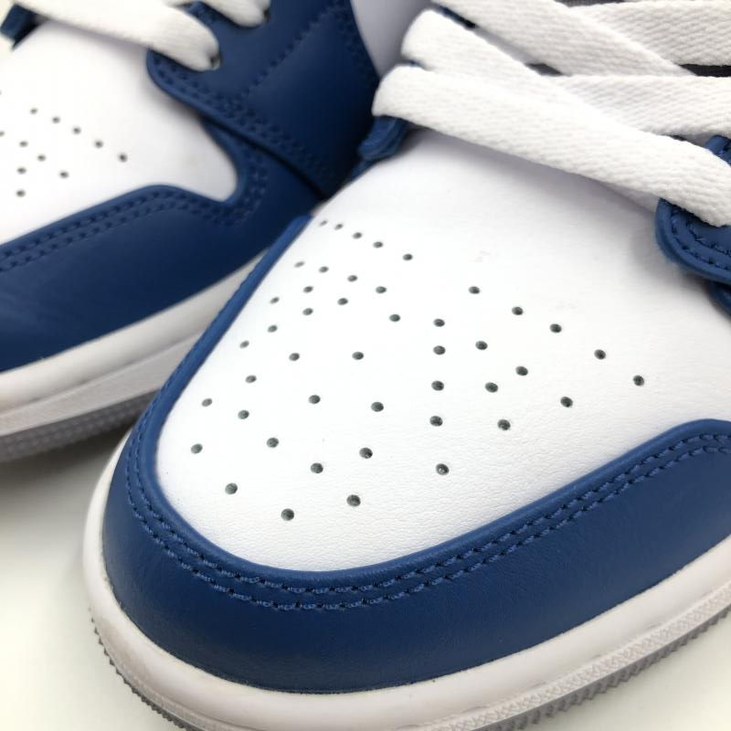 【中古】NIKE AIR JORDAN1 LOW TrueBlue 26.5cm 553558-412　ナイキ　エアジョーダン[240024438214]_画像9