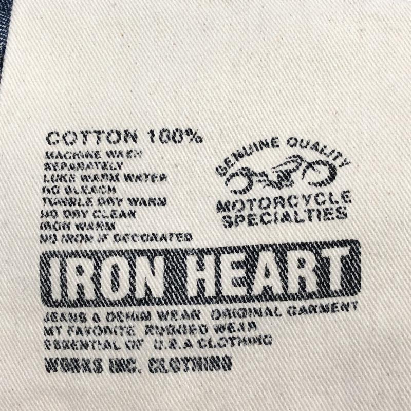 【中古】IRON HEART　ヘリンボーンダブルニーパンツ　W34　アイアンハート[240024438422]_画像8