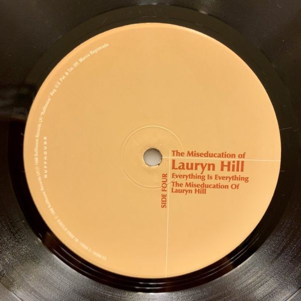 [LP] US ORIGINAL シュリンクハイプステッカー付 / ローリン・ヒル / MISEDUCATION OF LAURYN HILL / RUFFHOUSE(C2-69035) /1998年/ 美品！_画像8