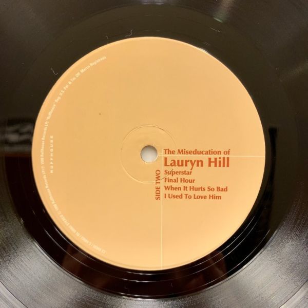 [LP] US ORIGINAL シュリンクハイプステッカー付 / ローリン・ヒル / MISEDUCATION OF LAURYN HILL / RUFFHOUSE(C2-69035) /1998年/ 美品！_画像6