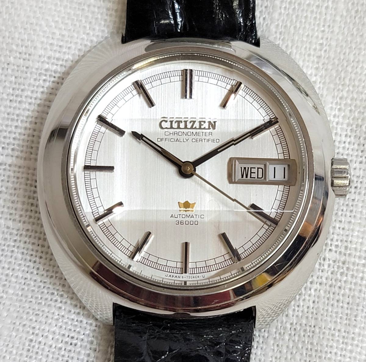 デッドストック品　シチズン　レオパールハイネス　タグ付き　CHRONOMETER　CITIZEN　LEOPARD　HIGHNESS　ハイビート10_画像2