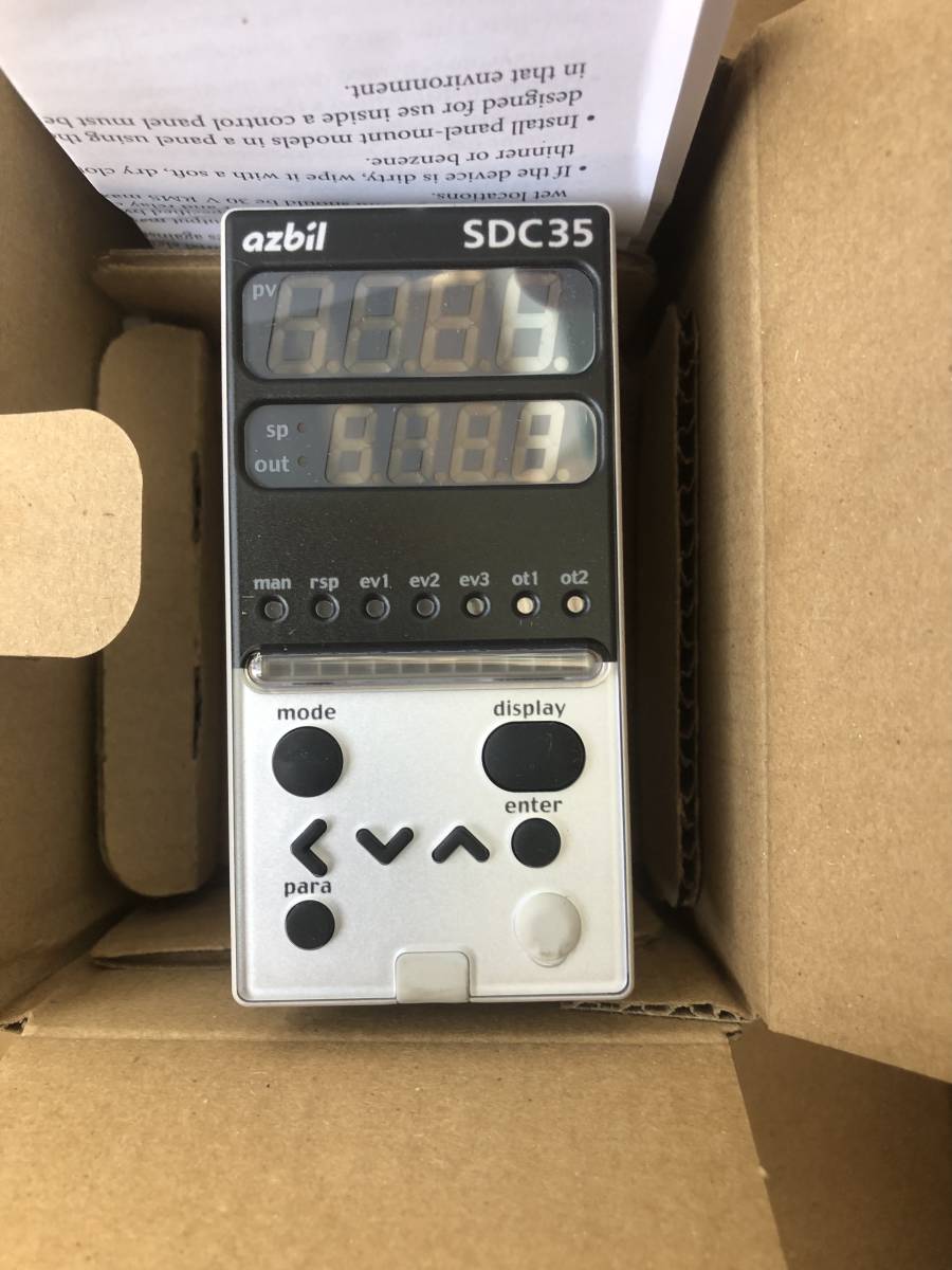azbil アズビル デジタル指示調節計 SDC35 C35TR0UA4100 azbil アズビル デジタル指示調節計 SDC35 C35TR0UA4100