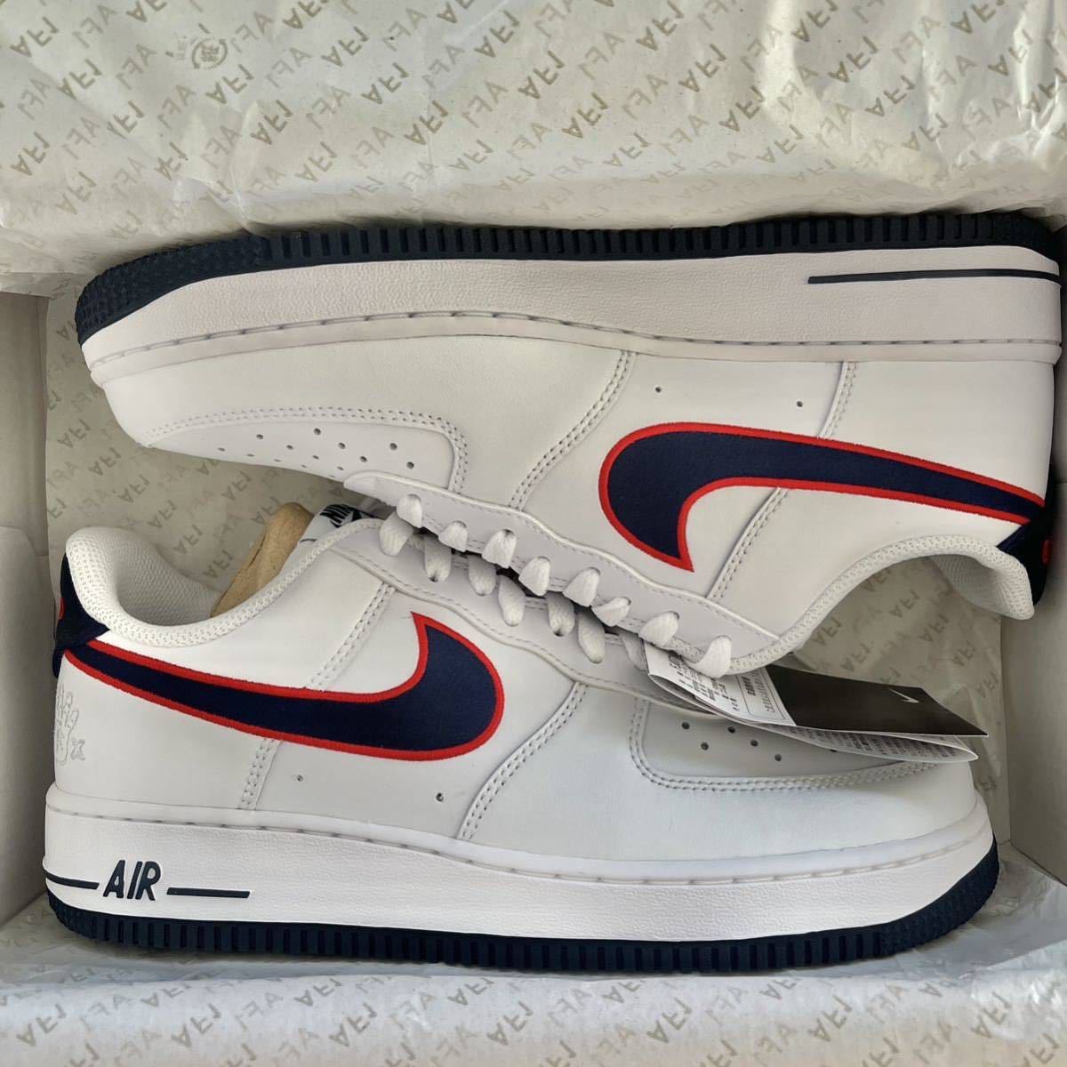 26 0㎝ NIKE AIRFORCE1 07 ナイキ エアフォース1 ネイビー｜Yahoo