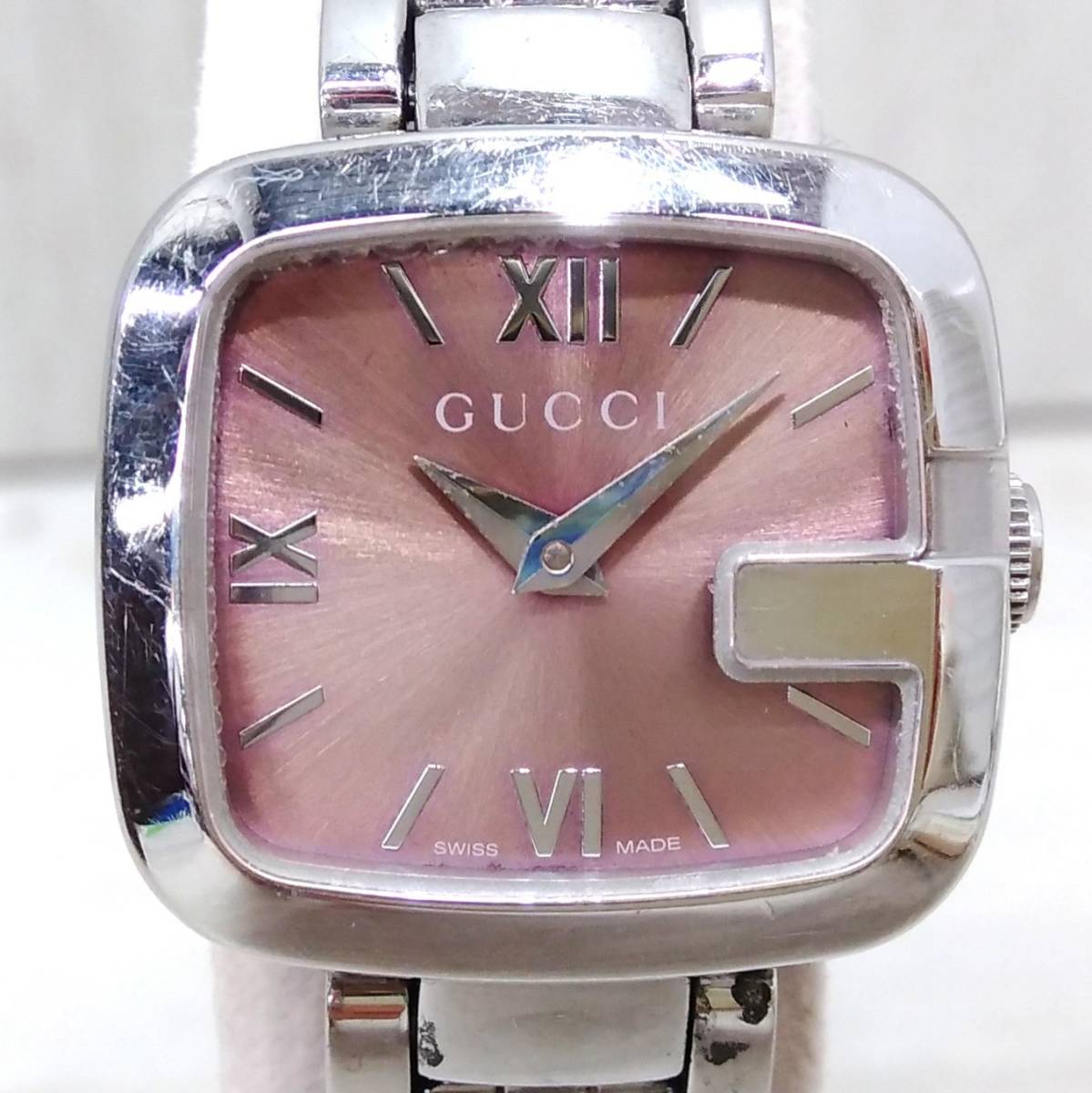 最安値 GUCCI グッチ 125.5/1401**** クォーツ 腕時計 箱・取説あり 女性用 最安値 GUCCI グッチ 125.5/1401**** クォーツ 腕時計 箱・取説あり 女性用