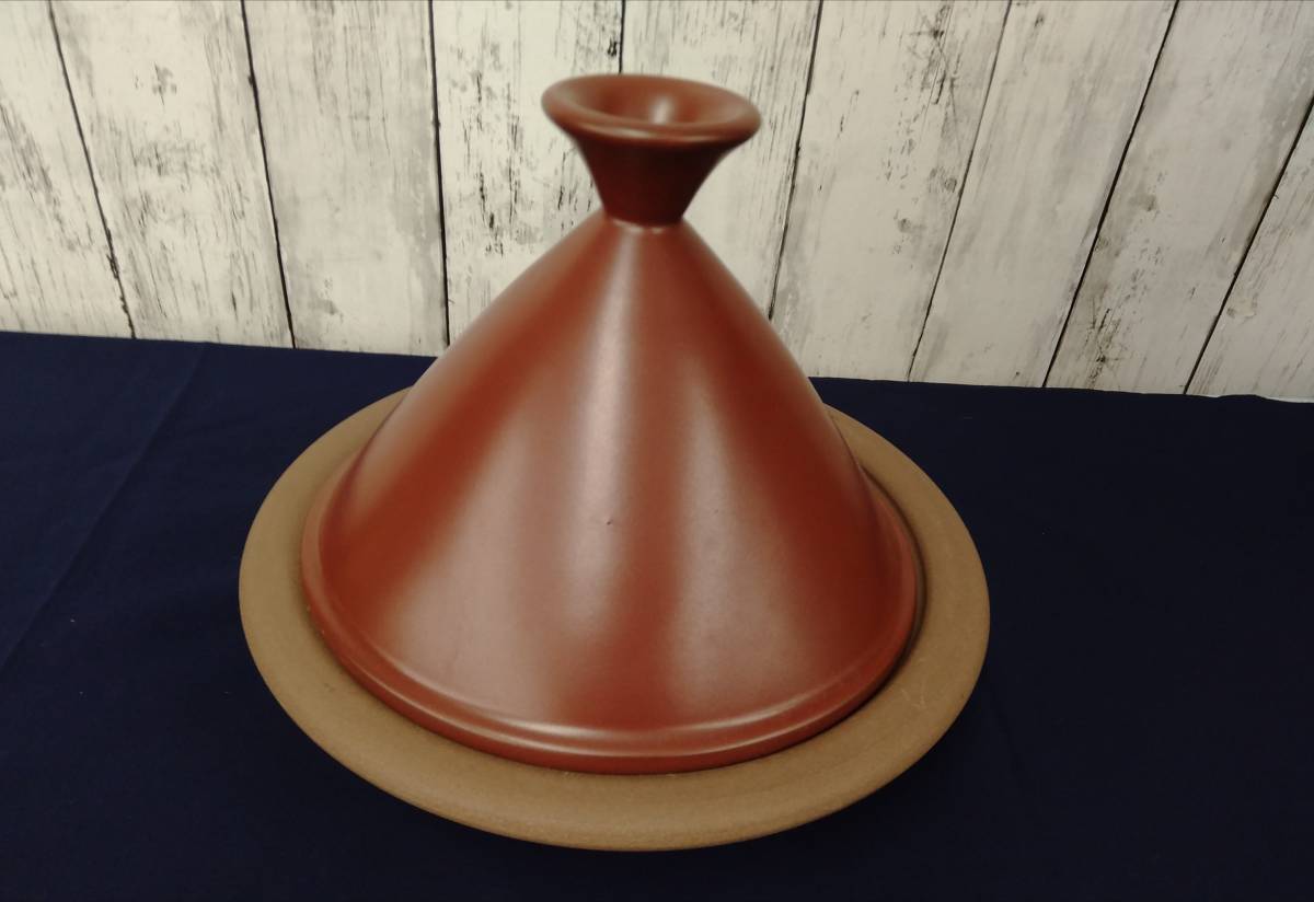 chubby タジン鍋　タジンレッド　BT24R Tajine_画像2