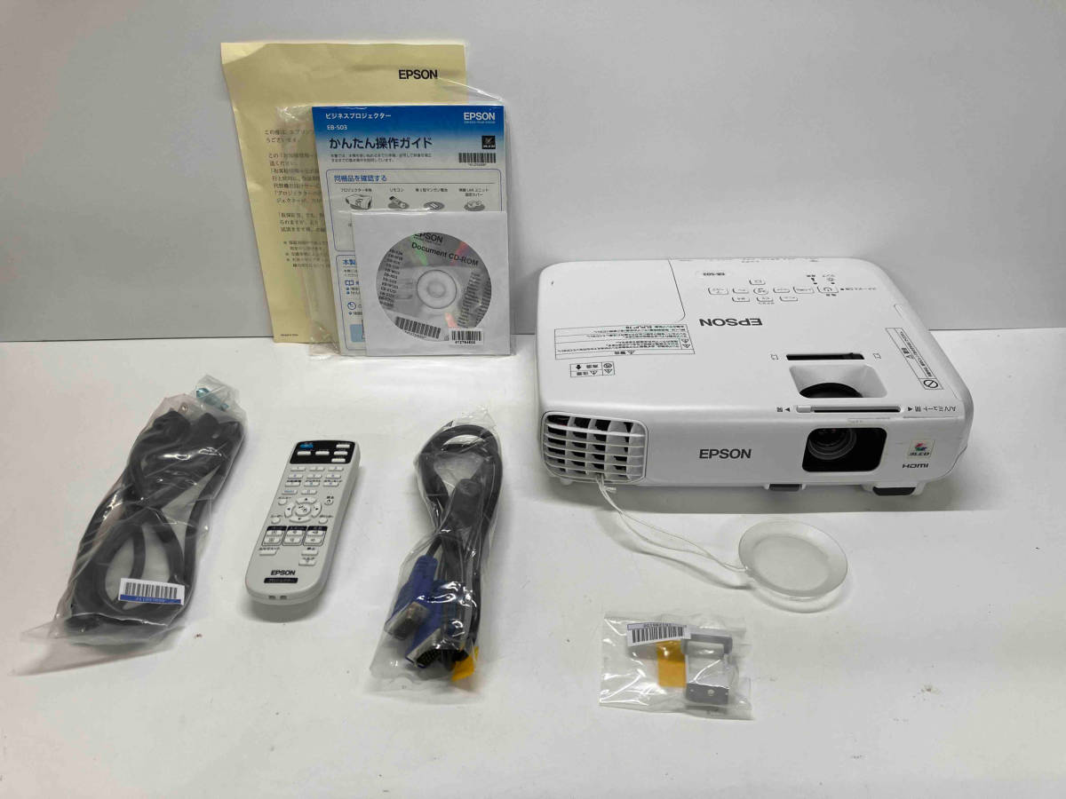 美品】EPSON エプソン ビジネス プロジェクター EB-S04-