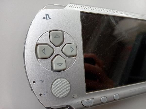 ジャンク 【動作確認済】本体 PSP1000 プレイステーション・ポータブル シルバー (PSP1000SV)_画像4