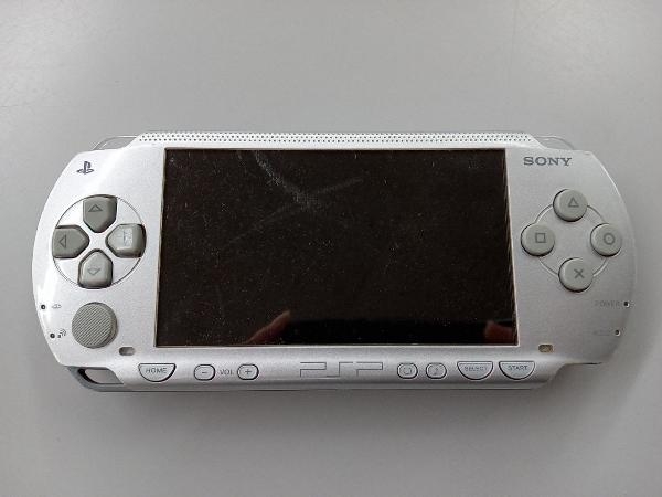 ジャンク 【動作確認済】本体 PSP1000 プレイステーション・ポータブル シルバー (PSP1000SV)_画像2