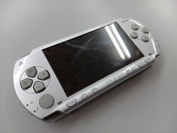 ジャンク 【動作確認済】本体 PSP1000 プレイステーション・ポータブル シルバー (PSP1000SV)_画像1