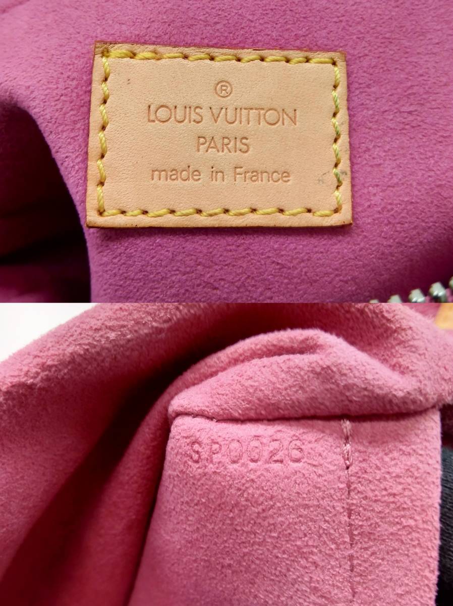 LOUIS VUITTON ルイヴィトン／モノグラムデニム SP0028／ネオスピーディ バッグ_画像4