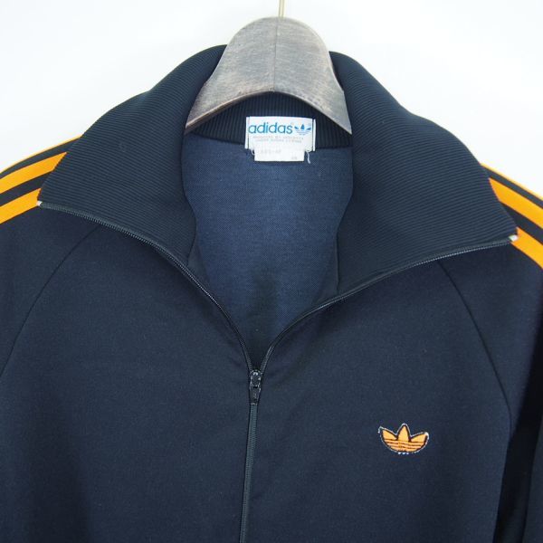 80s オールド アディダス adidas ADS-4F トラックジャケット トラック