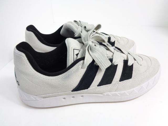 77AM☆中古 adidas adimatic スニーカー アディダス メンズ スニーカー グレー 28.5cm _画像5