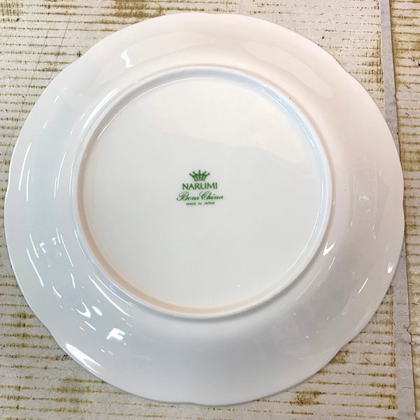 ★NARUMI★Bone China ナルミ アソートプレートセット フルーツ柄 5枚セット キッチン 食器 丸皿 白いお皿 中古品 M_画像9