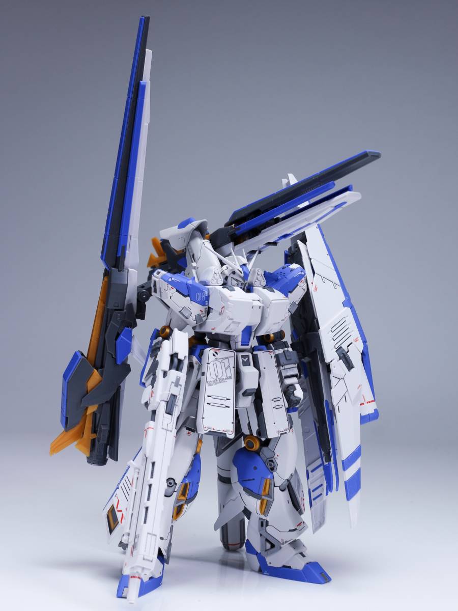 【EffectWings/EW】1/144 RG RX-93-v2 Hi-νガンダム用 ロングレンジ フィン ファンネル ウェポンセット プラモデル 未組立_2セット使う場合