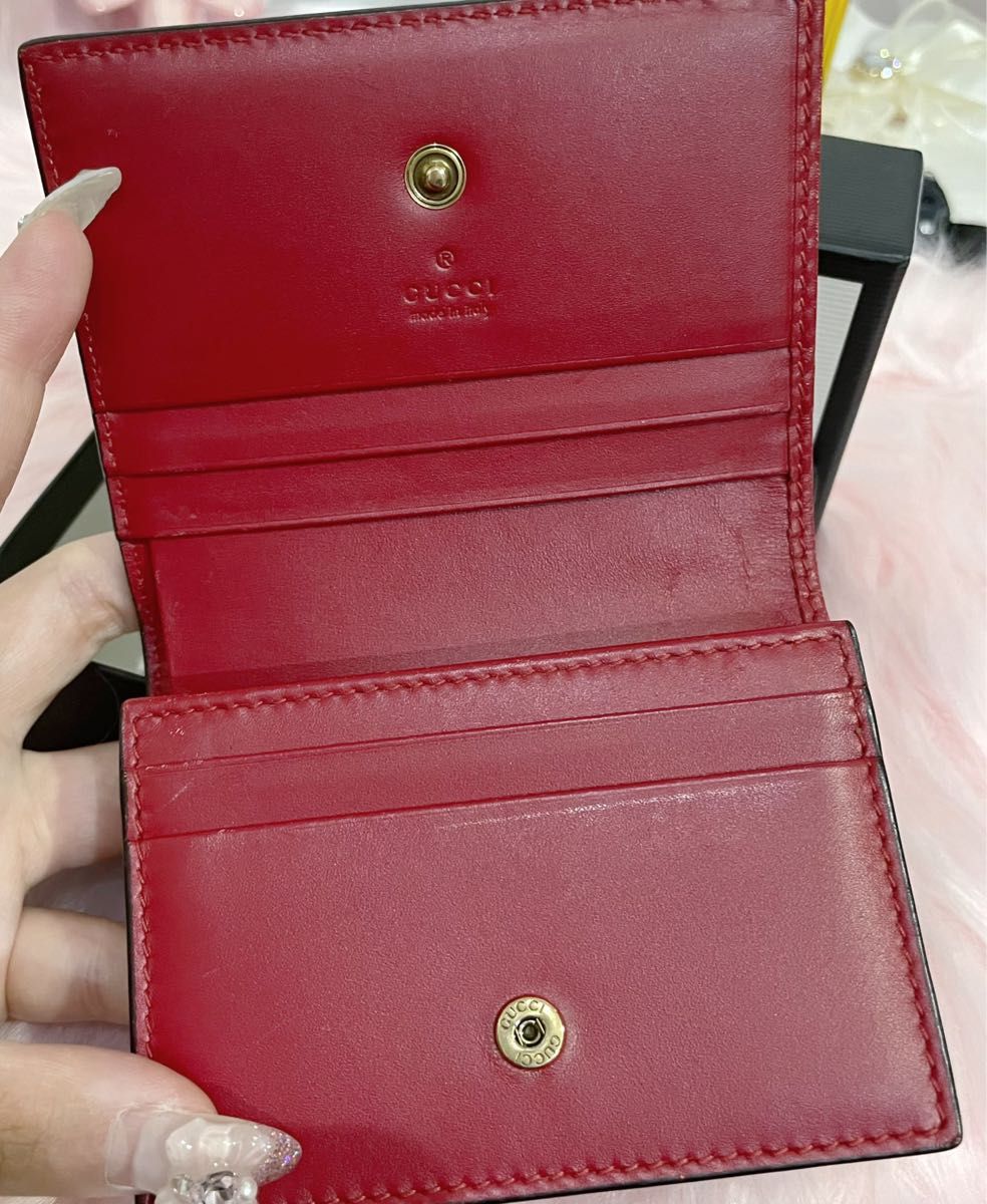 グッチ GUCCI さくらんぼ 二つ折り財布 赤|Yahoo!フリマ(旧 グッチ GUCCI さくらんぼ 二つ折り財布 赤|Yahoo!フリマ(旧
