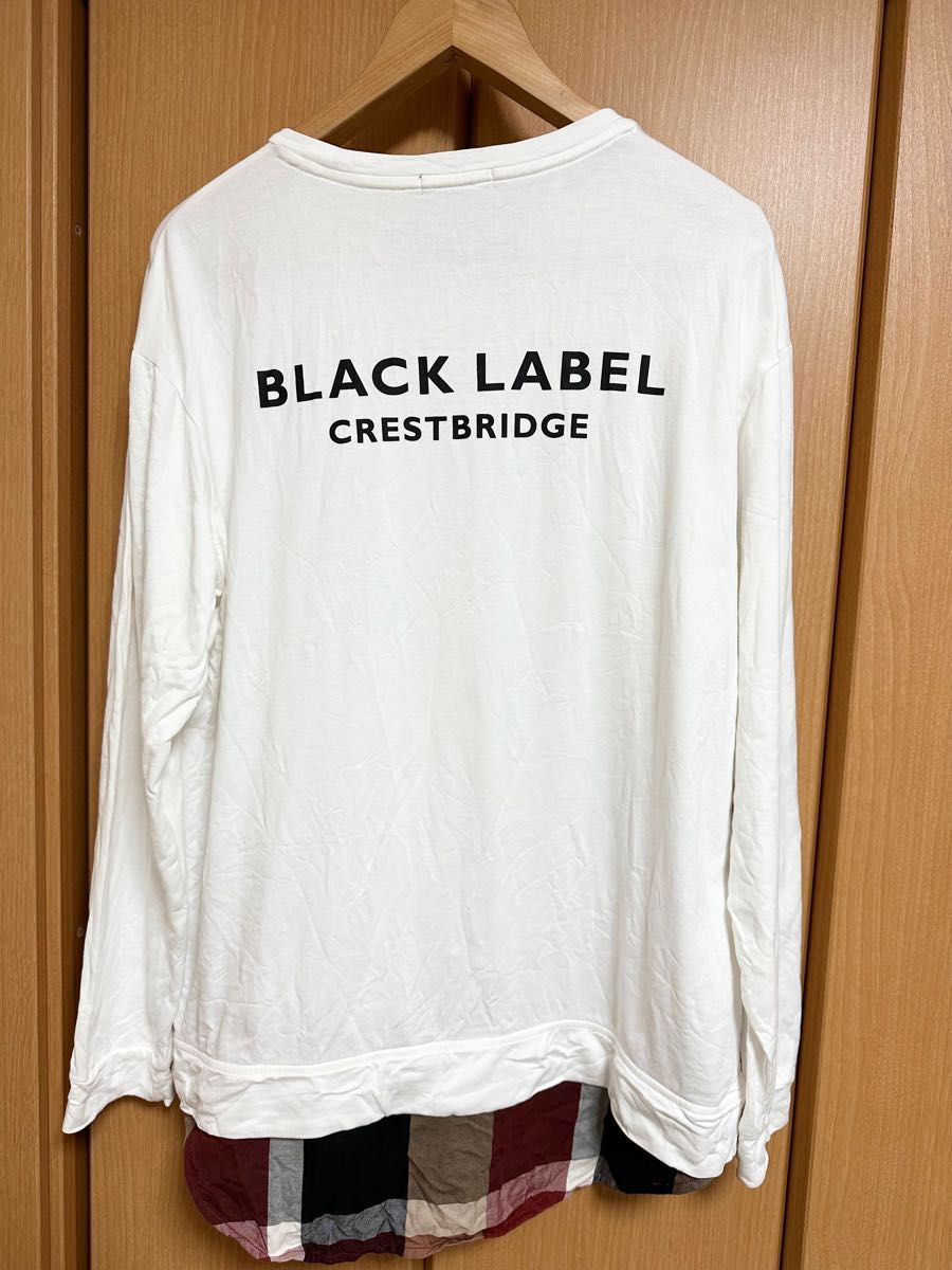 販売割引商品 新品 BLACK LABEL CRESTBRIDGE ロンT ホワイト | magkin.org