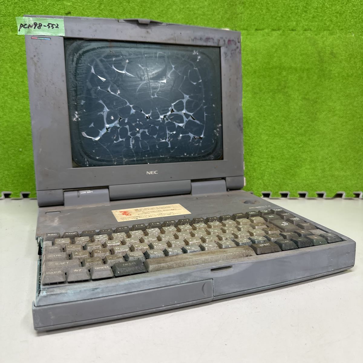 PCN98-552 супер-скидка PC98 ноутбук NEC PC-9821Ld/350A2 электризация не возможно Junk 