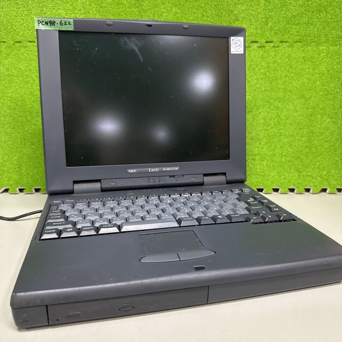 PCN98-622 激安 PC98 ノートブック NEC PC9821NW150S20D 通電不可 ジャンク_画像1