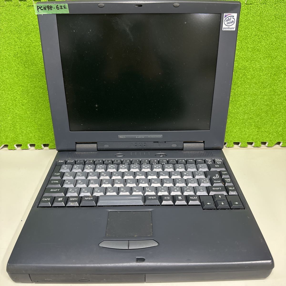 PCN98-622 激安 PC98 ノートブック NEC PC9821NW150S20D 通電不可 ジャンク_画像9