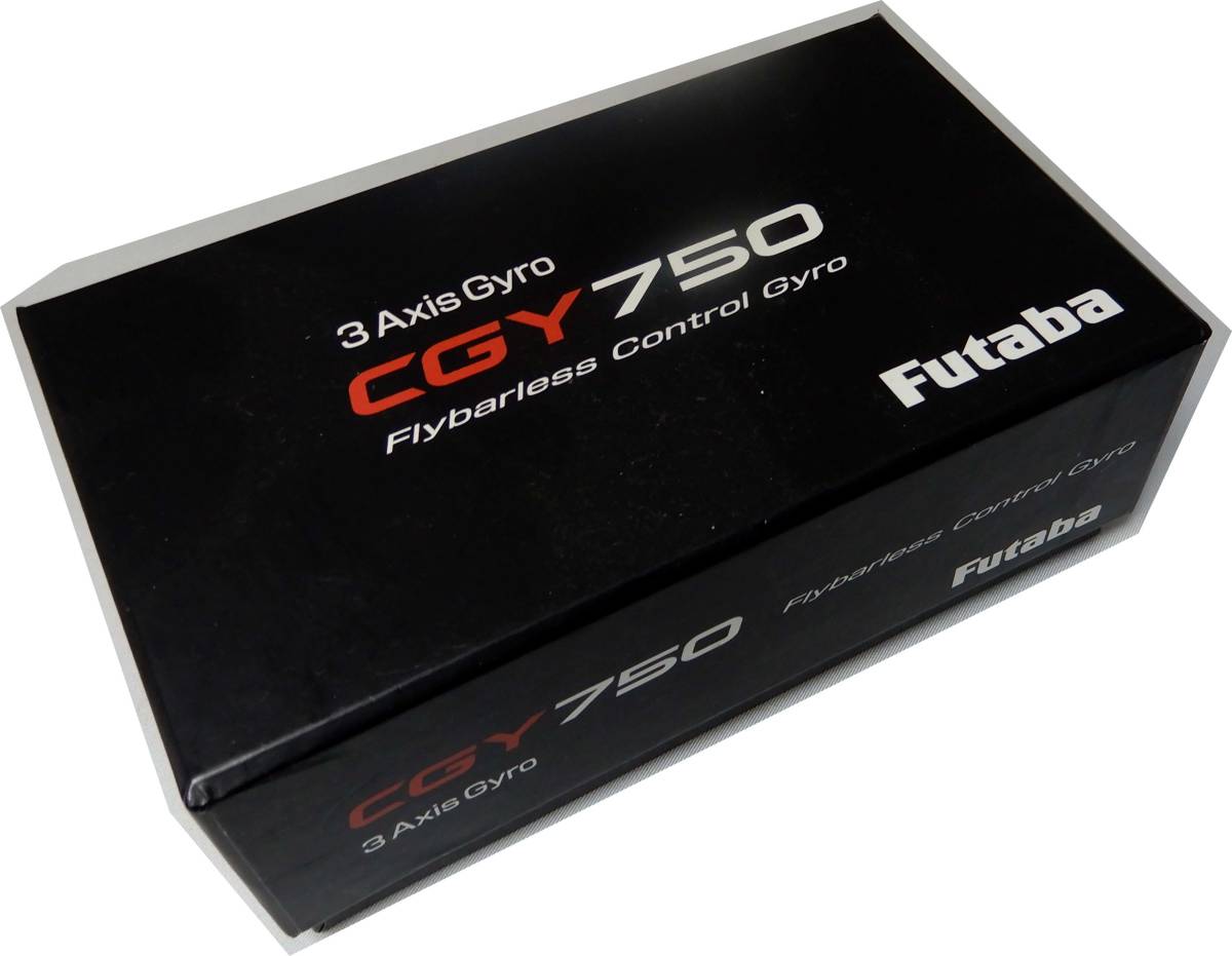 双葉電子工業　FUTABA　ヘリ用振動3軸ジャイロ　CGY750（新古）　おまけ付き　送料込み_画像1