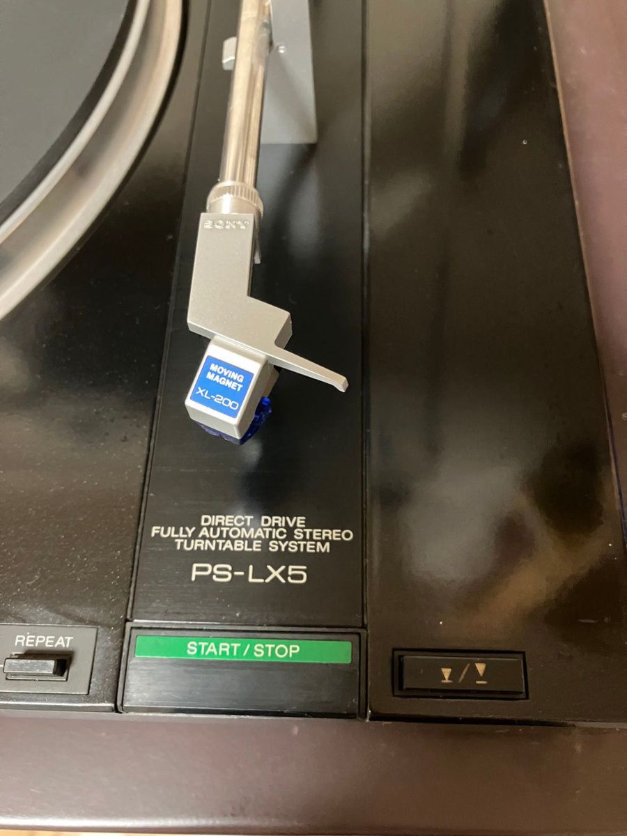 SONY ・PS-LX5クオーツロックダイレクトドライブフルオートターンテーブル-