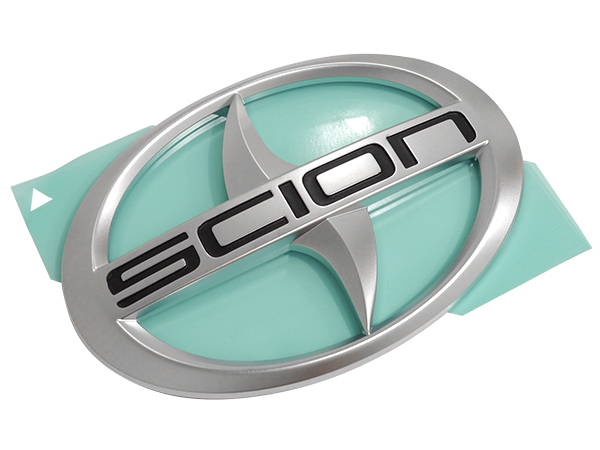 USサイオン純正 SCION フロント グリル エンブレム 75311-74030 サイオン iQ トヨタ_画像3