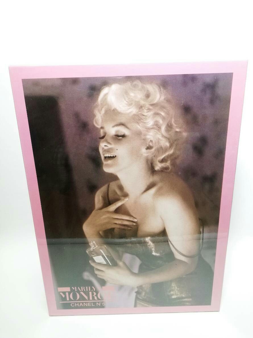 当時物◆マリリン モンロー シャネル 5番 ジグソー パズル 1000p CHANEL N°5 ココ Marilyn Monroe 香水 oc181032f