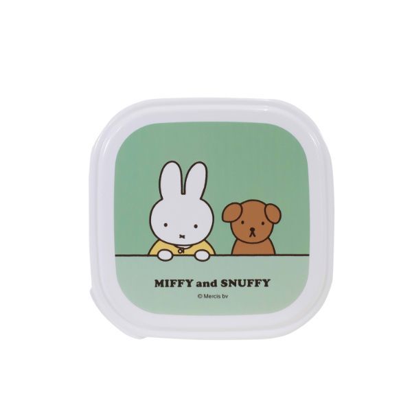 ミッフィー＆スナッフィー シールＢＯＸ（3コセット） ランチ miffy and snuffy 23AW 日本製_画像1