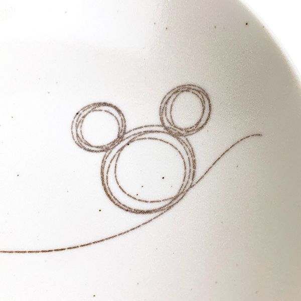 ディズニー ミッキーマウス 取分けセット〈ステッチライン〉 食器セット キッチン ギフト ホワイト_画像3