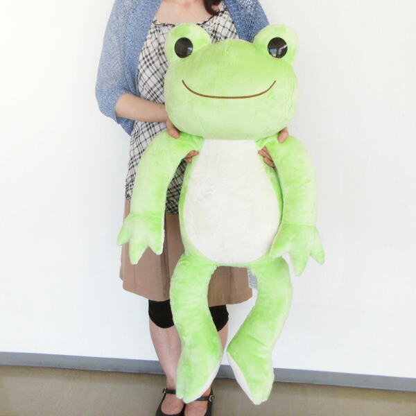 ベーシックピクルス ぬいぐるみ 2L Pickles the frog_画像2