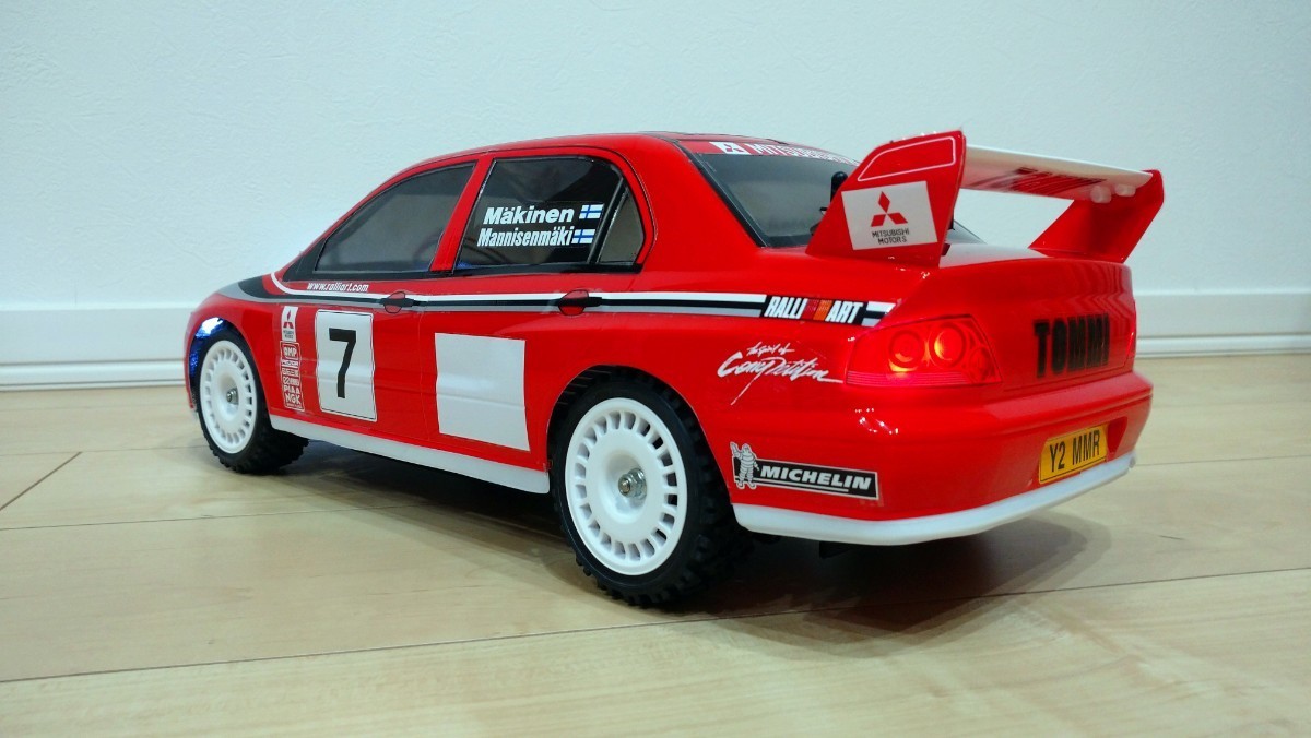 タミヤRCカースペアボディ 三菱ランサーエボリューション7 WRC タミヤRCカースペアボディ 三菱ランサーエボリューション7 WRC