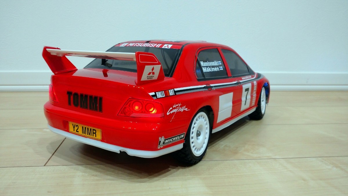 タミヤRCカースペアボディ 三菱ランサーエボリューション7 WRC タミヤRCカースペアボディ 三菱ランサーエボリューション7 WRC