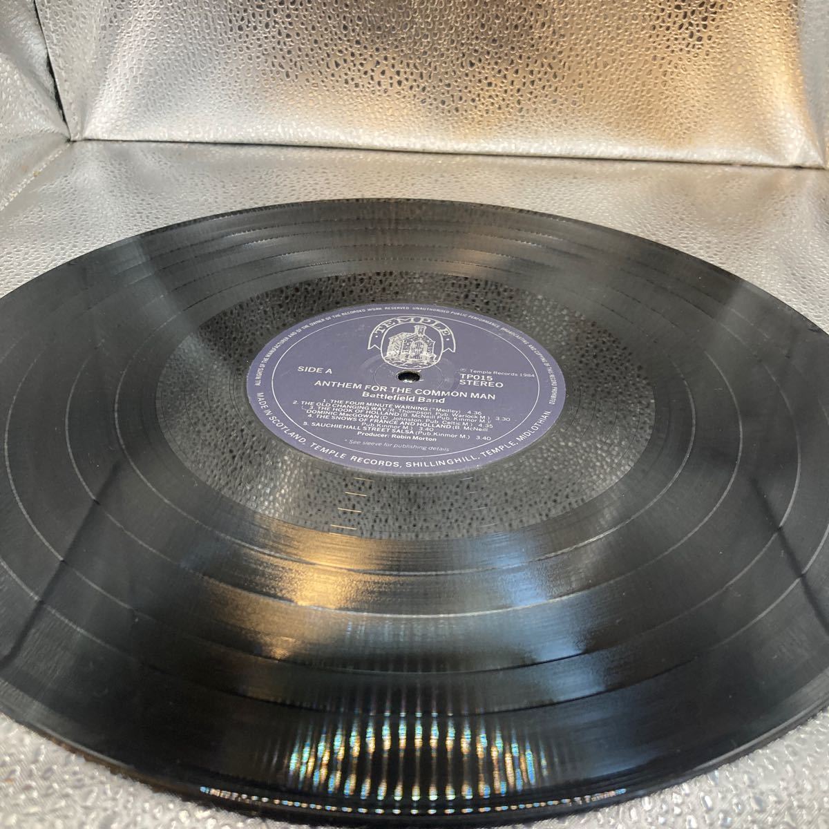 UK 美盤 LP BATTLEFIELD BAND / ANTHEM FOR THE COMMON MAN / TP 015 バトルフィールド・バンド_画像6