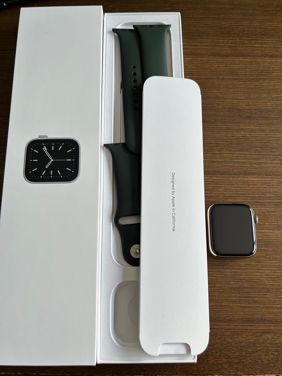 HIKAKIK使用モデル　Apple Watch Series6 Cellular ステンレスゴールド