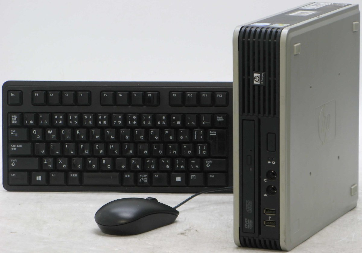 HP Compaq dc7800 USDT-E4400 ■ Core2Duo-E4400/DVDROM/省スペース/コンパクト/希少OS/動作確認済/WindowsXP デスクトップ