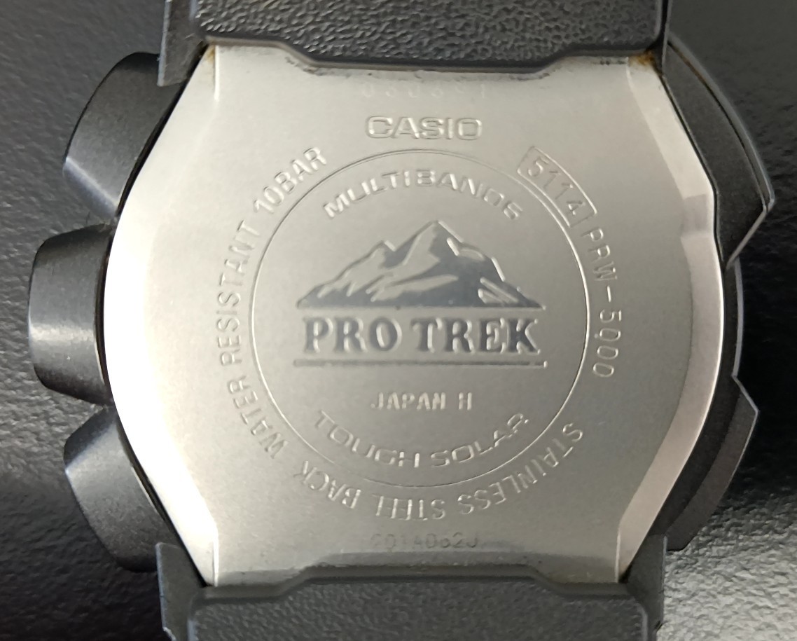 人気沸騰ブラドン CASIO 動作品 PRW-5000 プロトレック PRO TREK