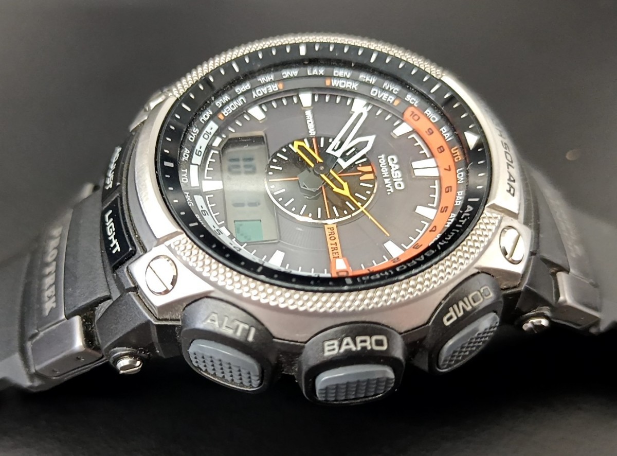 人気沸騰ブラドン CASIO 動作品 PRW-5000 プロトレック PRO TREK