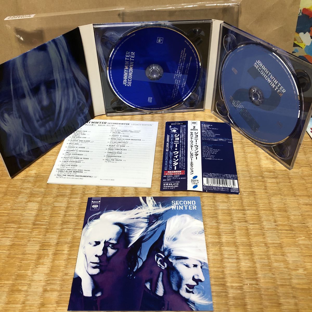 JOHNNY WINTER ジョニー・ウィンター　Blues ブルース　CD 2枚組　レガシー・エディション_画像3