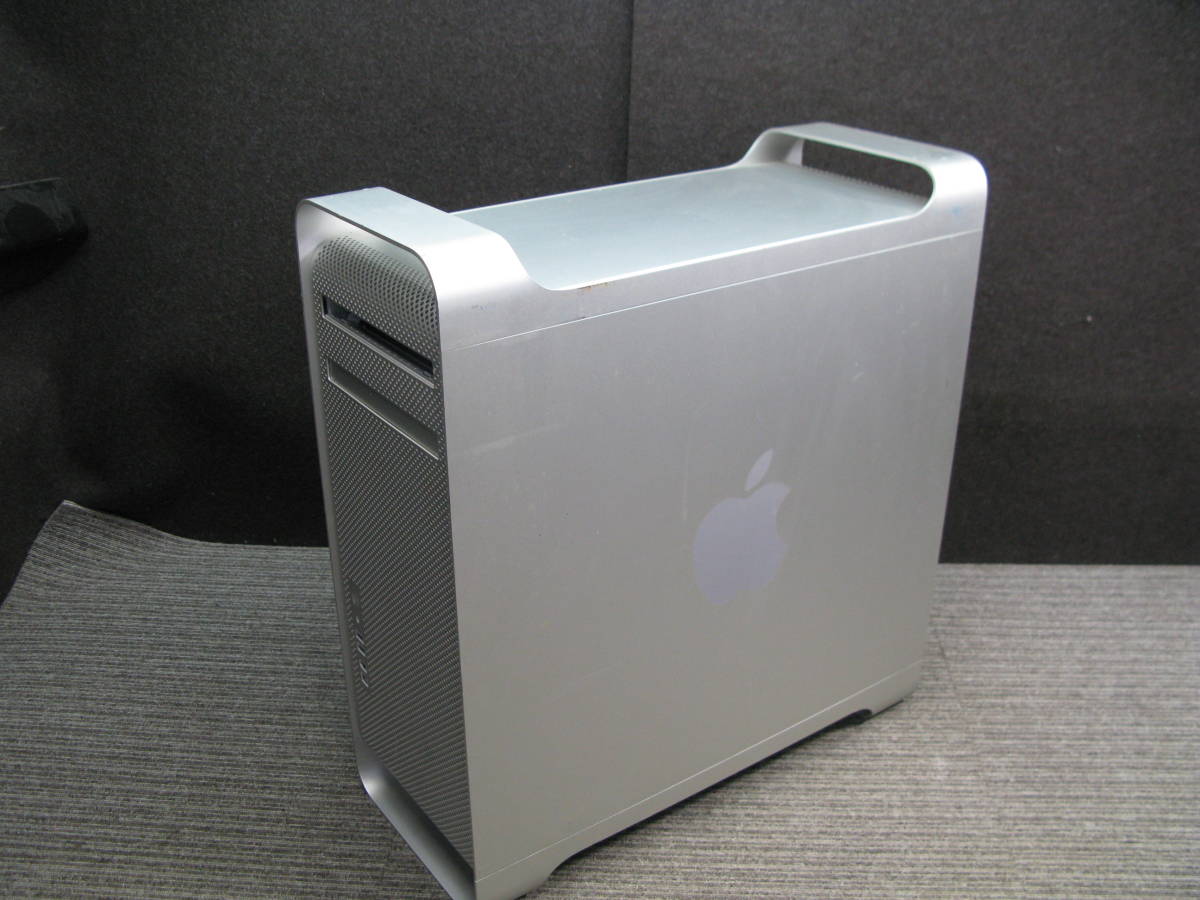 rkオ10-157 Apple Mac Pro (2008) A1186　EMC 2138 OS10.5.4 中古品 通電確認済　_画像1