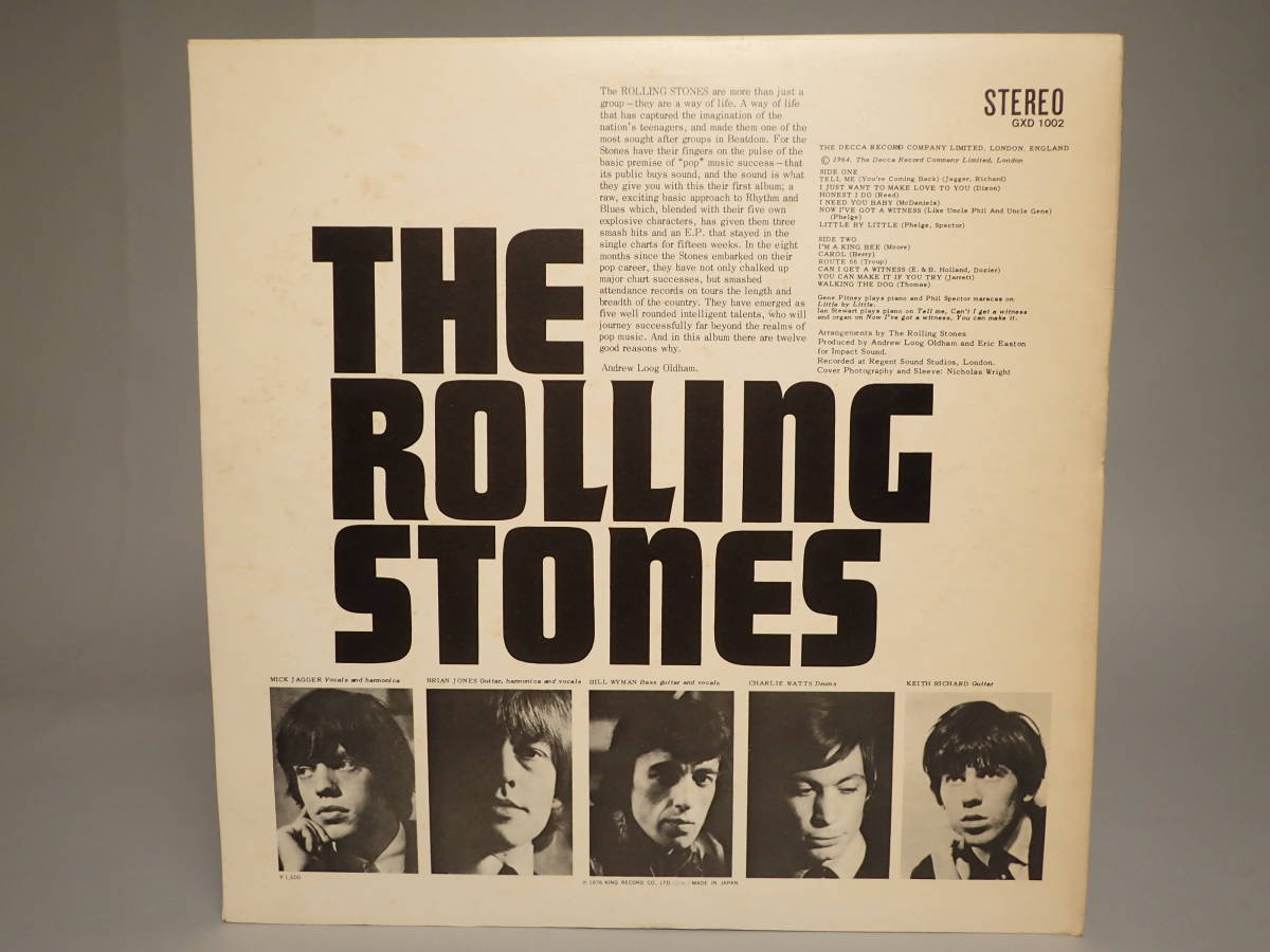 BV-553 レコードコレクショ The Rolling Stones OpenDecca LK4605 Mono ローリングストーンズ_画像2