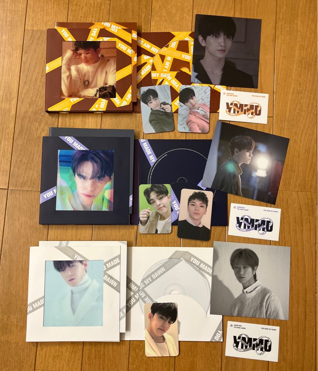 新品未使用】SEVENTEEN YMMD 3形態セット トレカ レンチキュラー 新品未使用】SEVENTEEN YMMD 3形態セット トレカ レンチキュラー