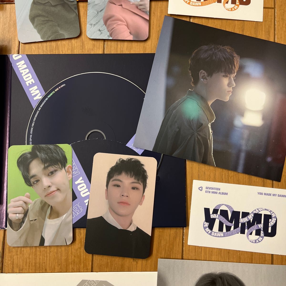 新品未使用】SEVENTEEN YMMD 3形態セット トレカ レンチキュラー 新品未使用】SEVENTEEN YMMD 3形態セット トレカ レンチキュラー