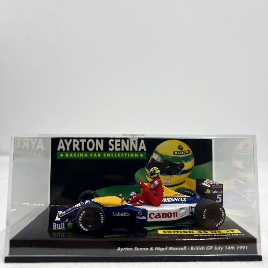 PMA 1/43 Williams Renault FW14 Ayrton Senna & Nigel Mansell
