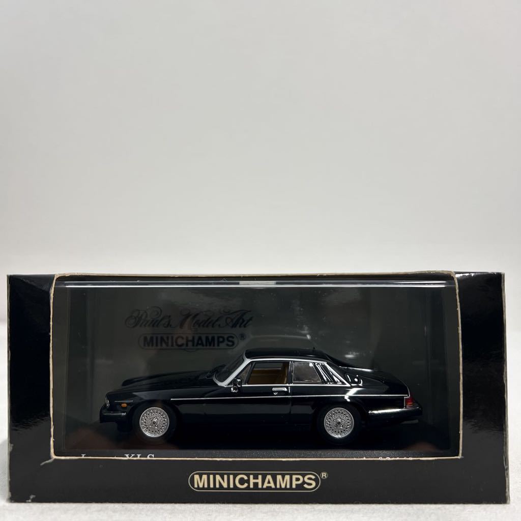 MINICHAMPS 1/43 Jaguar XJ-S Coupe 1980年 Black ミニチャンプス ジャガー XJ S クーペ ブラック ミニカー モデルカー_画像1