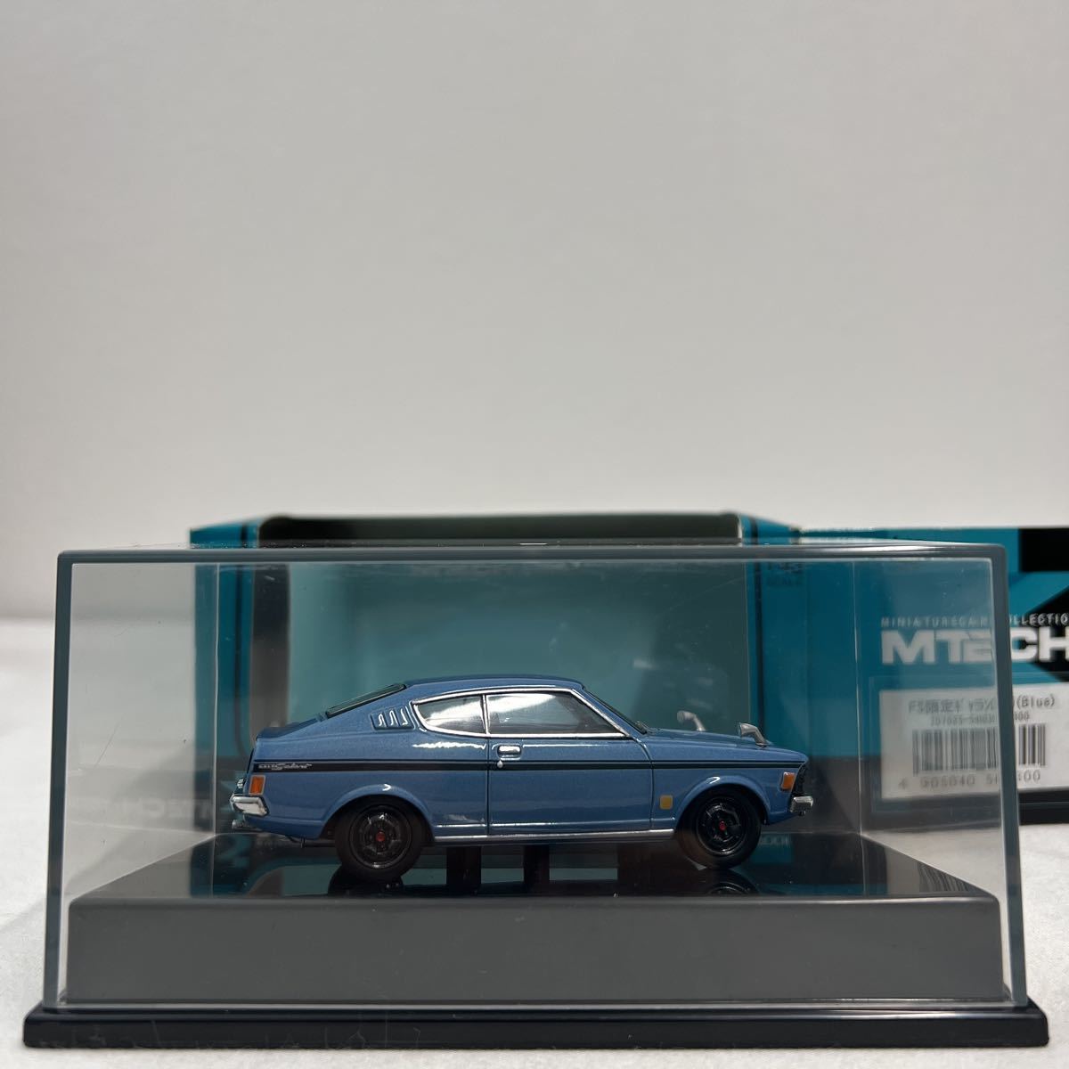 FS限定 MTECH 1/43 MITSUBISHI Galant GTO Blue A53C 1970年 エムテック 三菱ギャラン 旧車 国産名車 ミニカー モデルカー_画像7