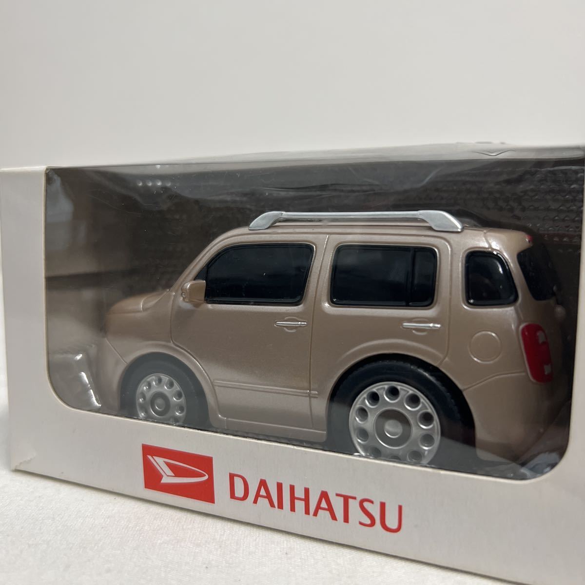 非売品 DAIHATSU Mira Cocoa ダイハツ ミラ ココア ココアベージュ プルバックカー ミニカー モデルカー カラーサンプル l675s l685s_画像4